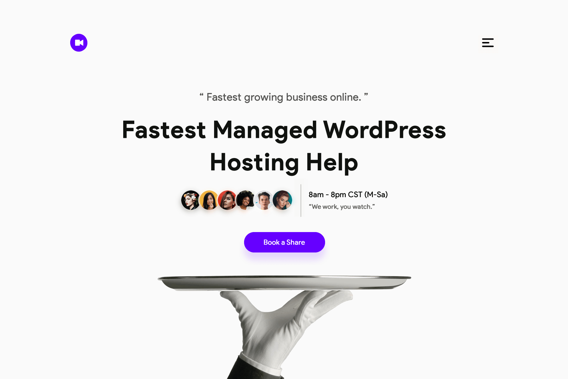 Example of Smart Managed Word Press Hosting $420/Yr
